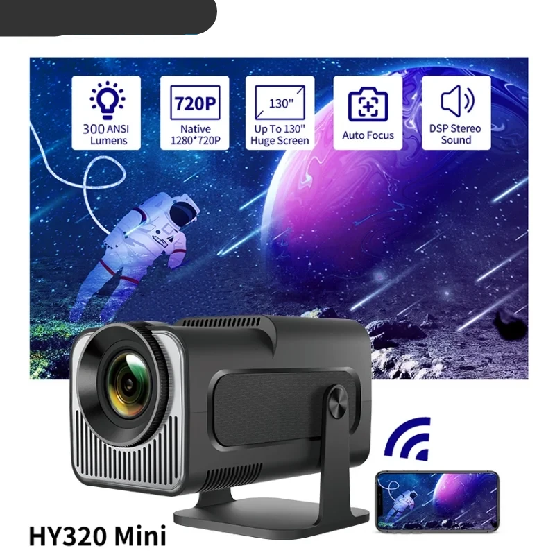 Portable Smart Projector with WIFI