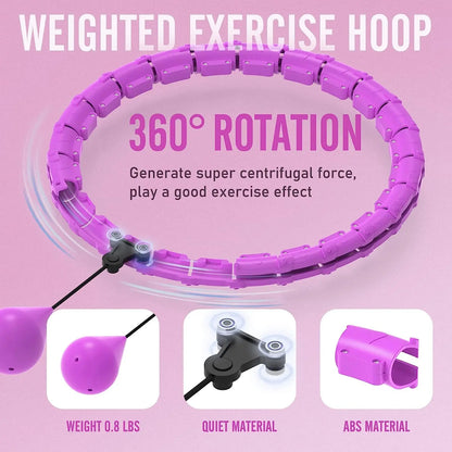 Smart Sport Hoop Adjustable Weight Fitness Exercise Equipment for Adults