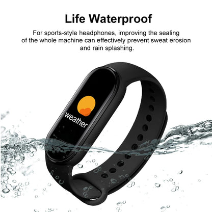 M6 Smart Watch Fitness Tracker Heart Rate Blood Pressure Monitor