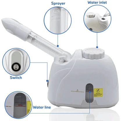 Professional Facial Steamer Mist Sprayer for Skin Care Routine