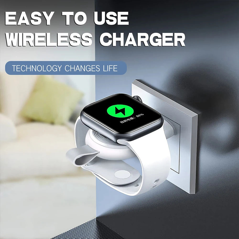 Fast Wireless Charger for Apple Watch Ultra 8, 7, SE