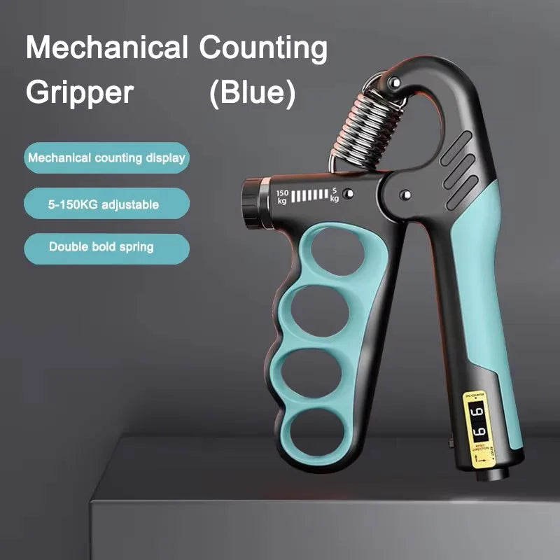 Adjustable Grip Strengthener 5-100kg Hand Expander for Muscle Recovery