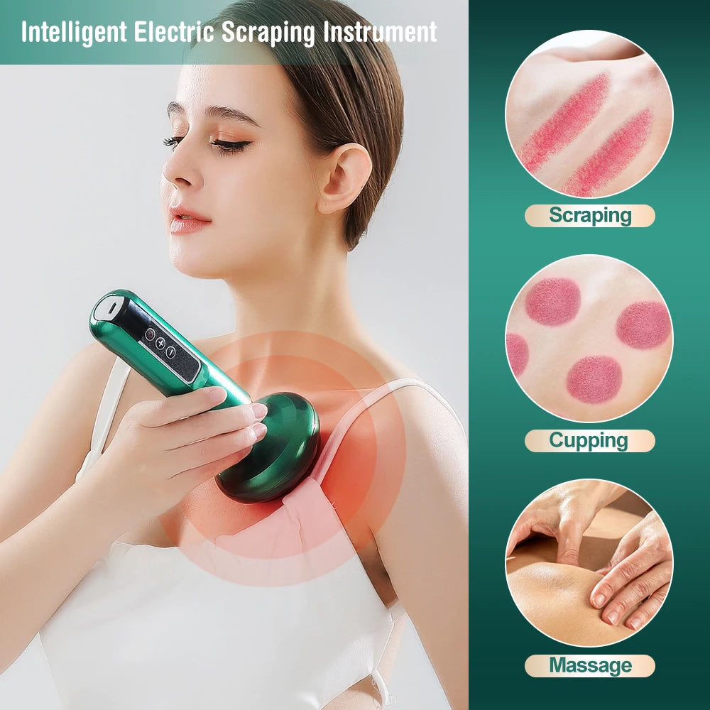 Electric Cupping Massager with Infrared Heat