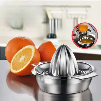 304 Stainless Steel Manual Juicer, Portable Lemon, Orange Fruit Press