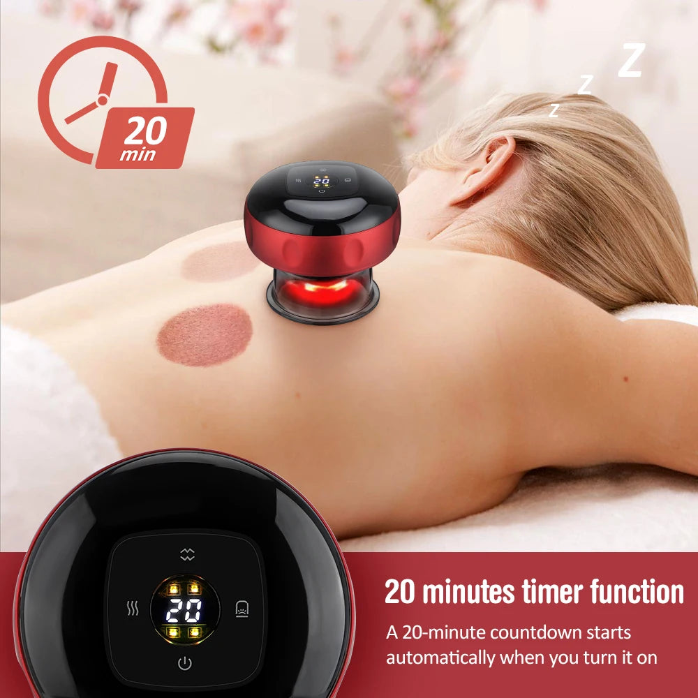 Smart Electric Cupping Massager with Heating