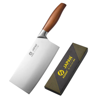 Stainless Steel Kitchen Knife Set, Meat Cleaver, Chef Knife Box